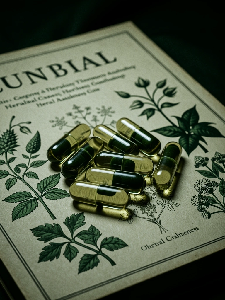 Vintage botanical archival paper